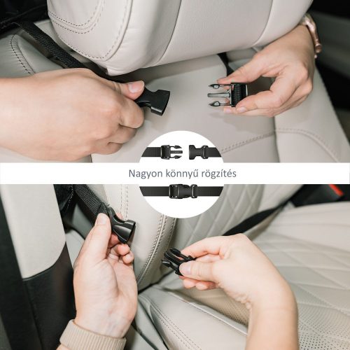 Zopa autós rendezõ üléstámlára tablet zsebbel szürke ZOP029112