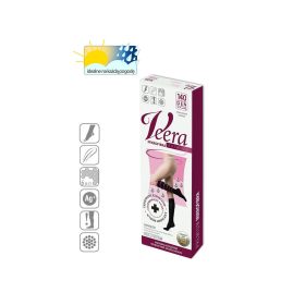   Mikroszálas kompressziós térdharisnya, 140 DEN, 1-2-es méret (fekete)