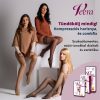 Kompressziós térdharisnya, 70 DEN, 3-4-es méret (testszín/nyitott lábfejjel)