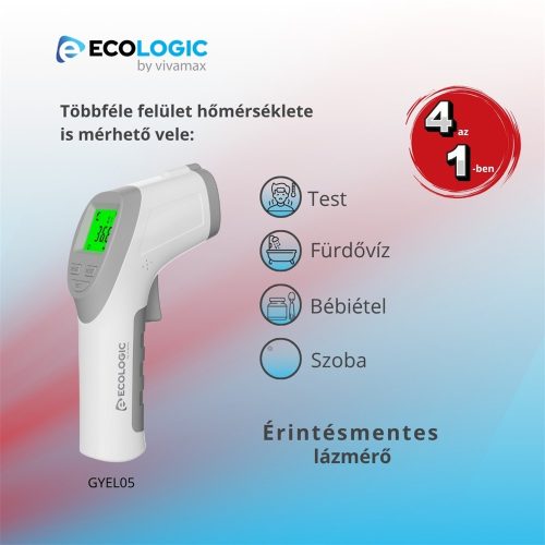 Érintés nélküli (non-contact) lázmérő