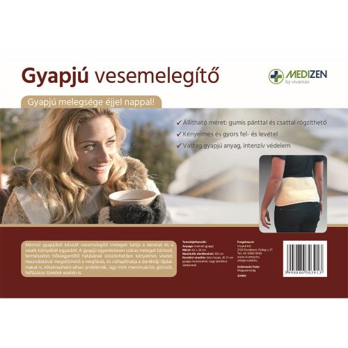 Gyapjú vesemelegítő