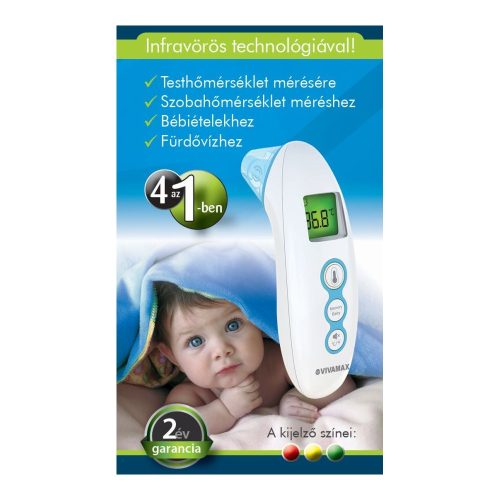 Fül- és homloklázmérő