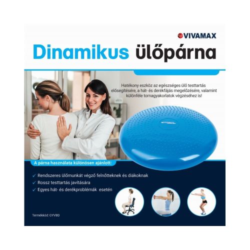 Dinamikus ülőpárna (kék)