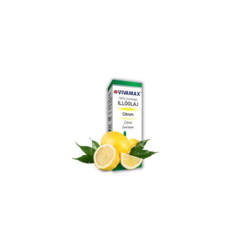 Citrom 100%-os tisztaságú illóolaj (10 ml)
