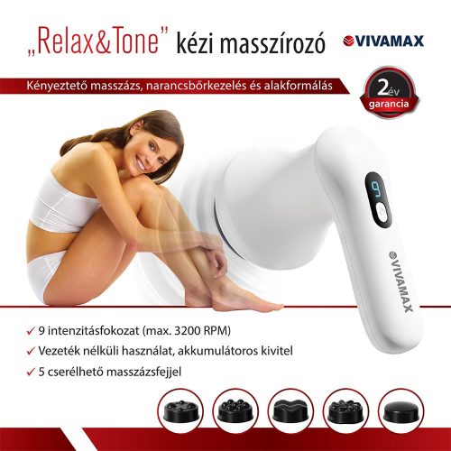 „Relax & Tone” kézi masszírozó
