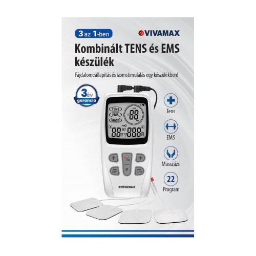 Kombinált TENS és EMS készülék