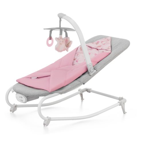 Kinderkraft pihenõszék Felio 2 rezgõ zenélõ Peony Rose