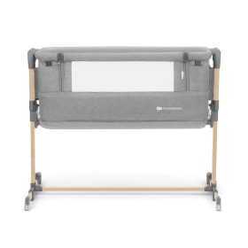   Kinderkraft babaöböl Neste Grow 2in1 világosszürke-melange fa hatású