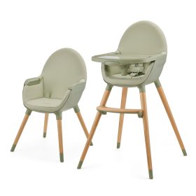 KINDERKRAFT Etetőszék FINI2 Zöld