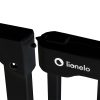 Lionelo ajtórács fém Truus 75-105 cm fekete-onyx