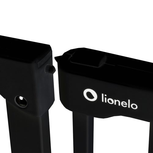 Lionelo ajtórács fém Truus 75-105 cm fekete-onyx