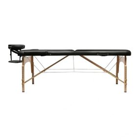   Naipo MGBC-302 hordozható Masszázságy falábakkal (fekete)