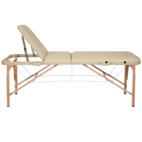 Naipo MGBC-302 hordozható Masszázságy falábakkal (bézs)