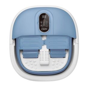   Naipo NPFT-SPA02 Összecsukható lábfürdő masszázs görgőkkel, fűtéssel és buborékokkal (kék)