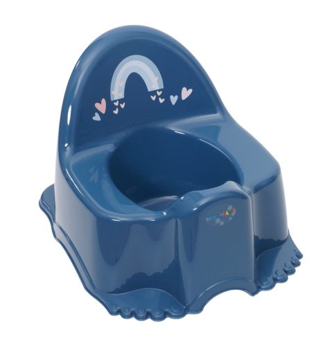 TEGA BABY Potty zenével Eco Meteo - sötétkék