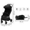 Fillikid sportbabakocsi Cooper fekete S1-06