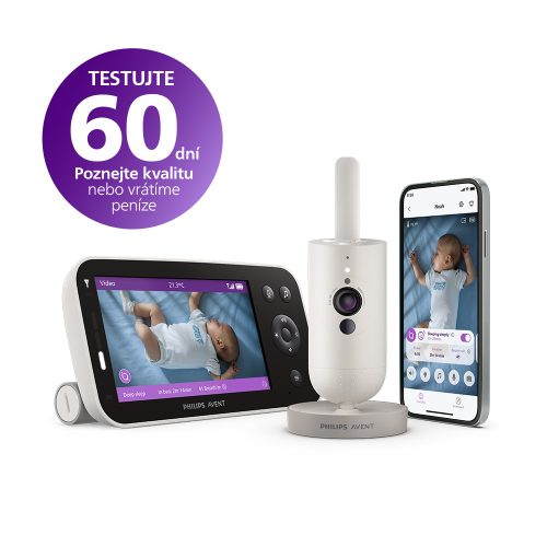 Philips AVENT SCD971/26 Premium intelligens babafigyelő sírás fordítással,alvás- és légzéskövetéssel