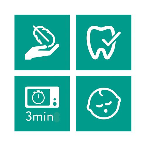 Philips AVENT játszócumi Ultra Start mintás 0-2hó lányos 2db