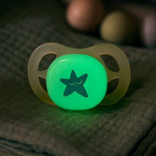 Philips AVENT játszócumi Ultra Start éjszakai 0-2hó lányos 2db