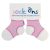 KIKKO Sock Ons Classic zoknitartó - rózsaszín (6-12m)