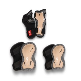 QPLAY Gyermek védők Khaki, méret S, kor 3-5 év