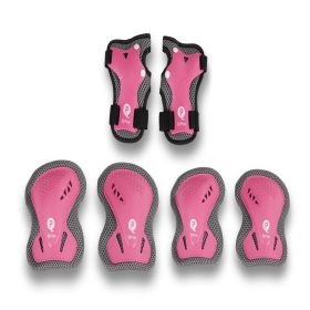 QPLAY Gyermek védők Pink, méret S, kor 3-5 év