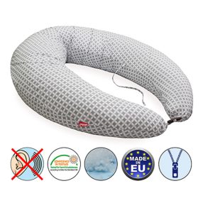   Scamp szoptatós párna formázott gombosvégû Pick Grey SZPG001