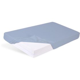   BABYMATEX Vízálló lepedő rugalmas bambusz világoskék 60x120 cm Bambusz világoskék 60x120 cm