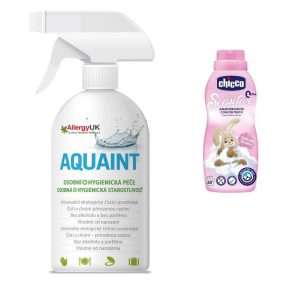   CHICCO Levendula koncentrált Virágos ölelés, 750 ml + Aquaint 500 ml