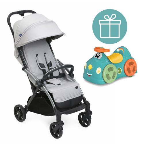 CHICCO Sport babakocsi Goody Xplus - Pearl Grey + Chicco All around INGYENES