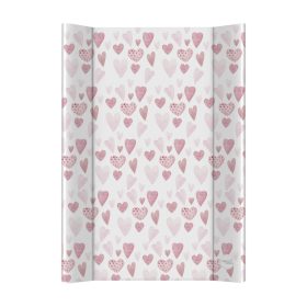   CEBA BABY Pelenkázó alátét 2-szegélyes merev lappal (50x70) Ultra Light Lots of Love