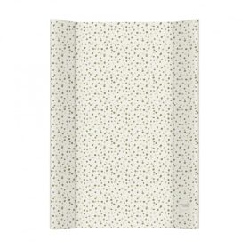   CEBA BABY Pelenkázó alátét 2-szegélyes merev lappal (50x70) Basic Spots