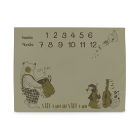 CEBA BABY Mérföldkő fotózó alátét (92x72) Basic Band