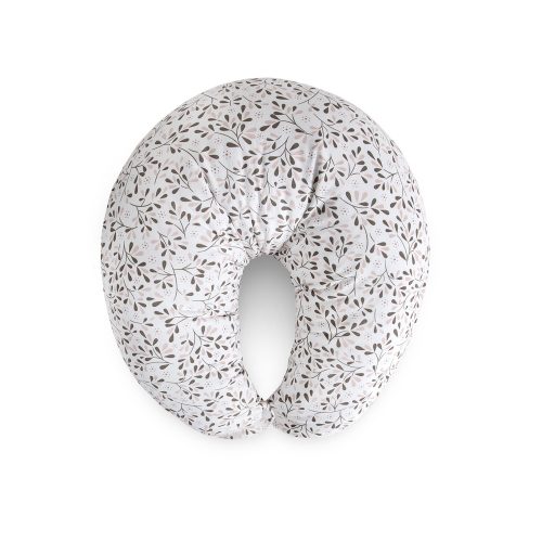 CEBA BABY Szoptatós párna Huggy (150x60x37) Basic Tiny Leaves