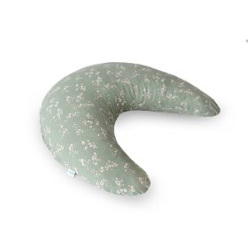   CEBA BABY HUGGY szoptatópárna (150×60×37 cm), Basic, dzsörzé, Green Meadow