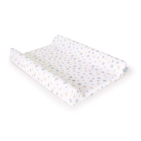   Ceba pelenkázólap huzat pamut (50x70-80) 2db/csomag világosszürke - szürke sárga csillagos