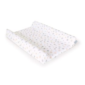   Ceba pelenkázólap huzat pamut (50x70-80) 2db/csomag sötétszürke sárga csillagos