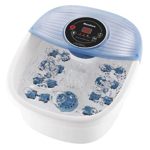 Naipo MaxKare SPA18 – Lábfürdő masszírozó melegítő funkcióval –otthoni pedikűrrel (kék)