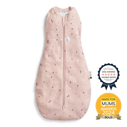 ERGOPOUCH Pólya és hálózsák 2 az 1-ben Cocoon Daisies 3-6 hónap, 6-8 kg, 1 tog